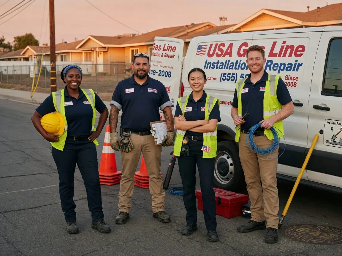 Gas Line Installation company in Spray, OR